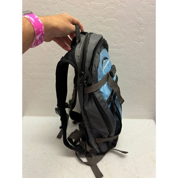 Dakine Backpack Hydration Pack Blue‎ Gray Hiking Running Cycling Bag - Picture 4 of 10